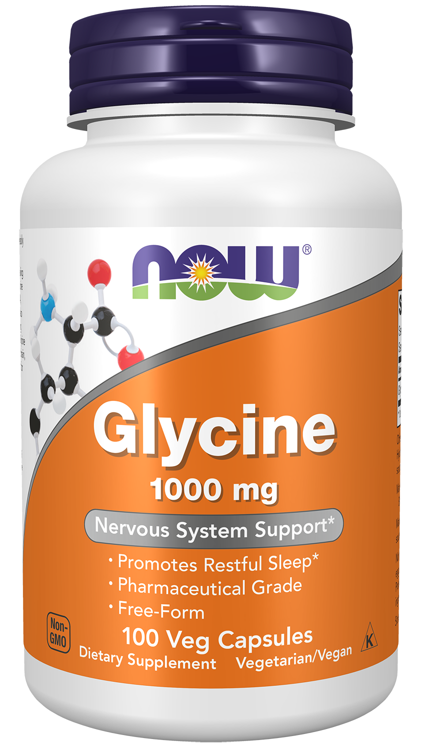 Glycine, 1000mg - 100 vcaps
