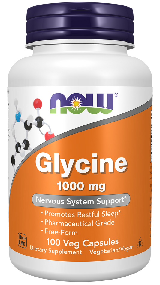 Glycine, 1000mg - 100 vcaps