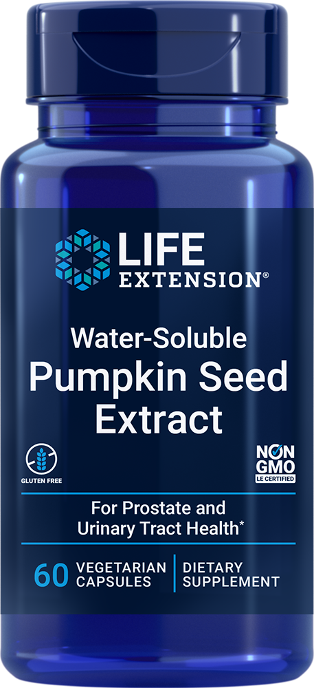 Pumpkin Seed Extract, Water-Soluble - 60 vcaps