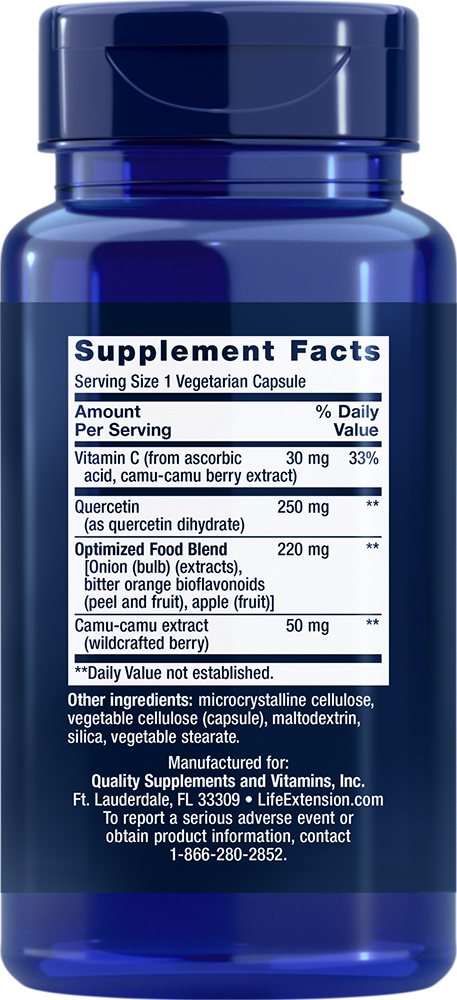 Optimized Quercetin, 250mg - 60 vcaps