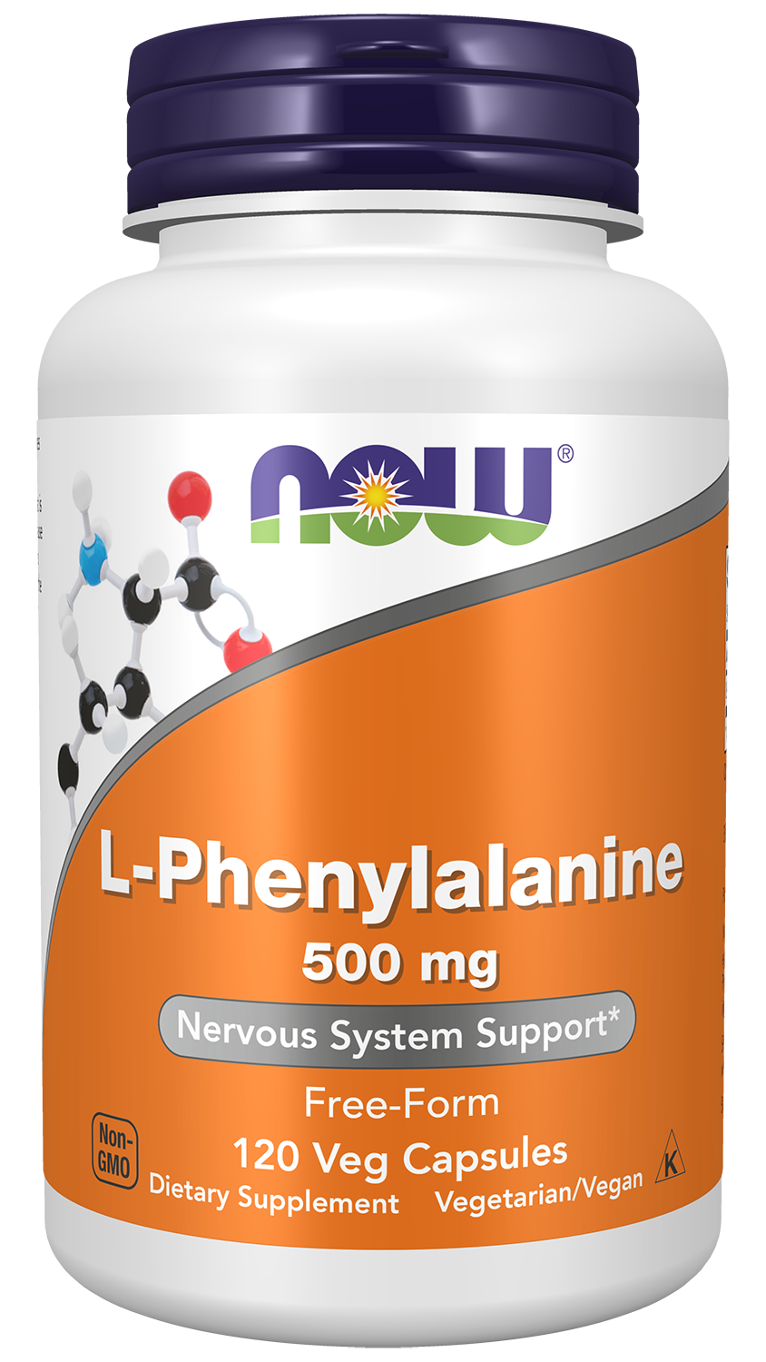 L-Phenylalanine, 500mg - 120 vcaps