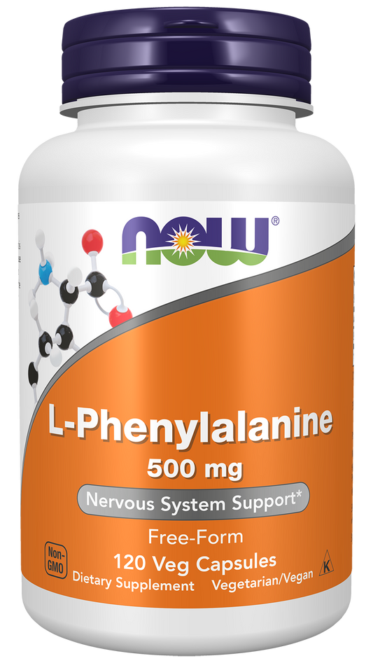 L-Phenylalanine, 500mg - 120 vcaps
