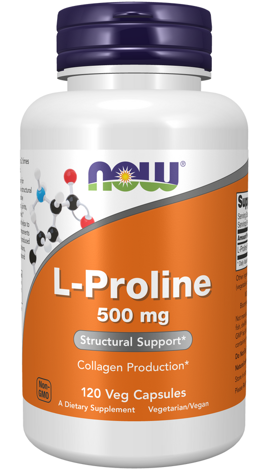 L-Proline, 500mg - 120 vcaps