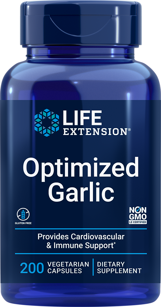 Life Extension Optimized Garlic - 200 vcaps - image 3