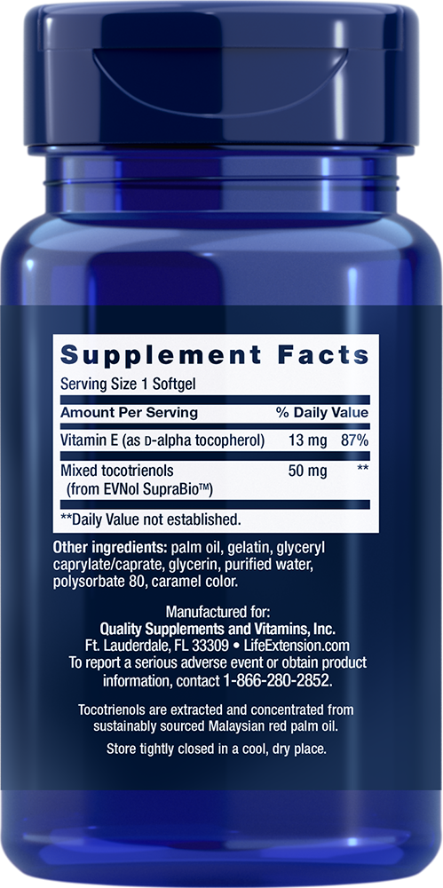 Super Absorbable Tocotrienols - 60 softgels