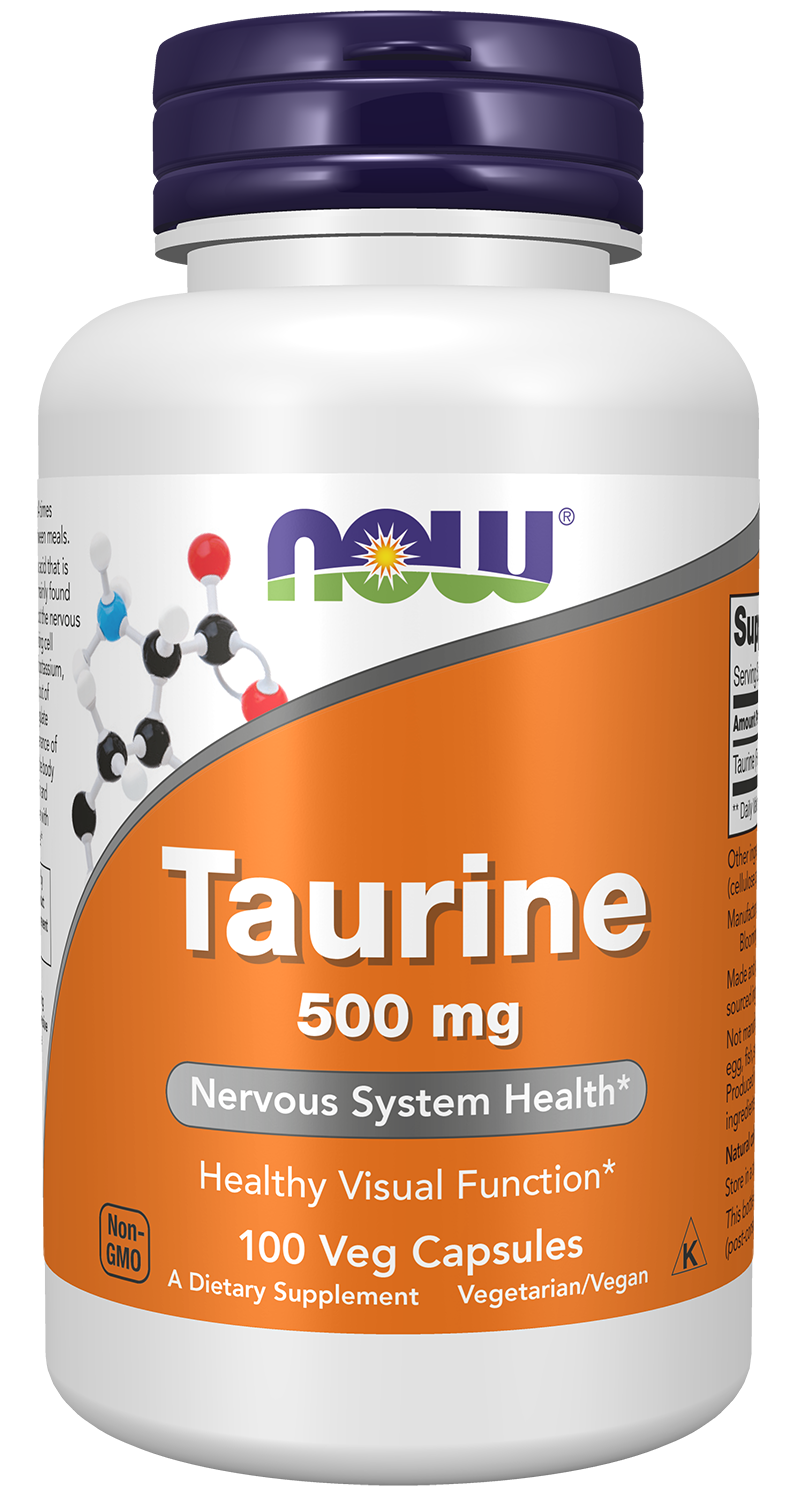 Taurine, 500mg - 100 caps