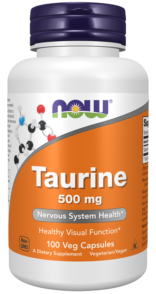 Taurine, 500mg - 100 caps