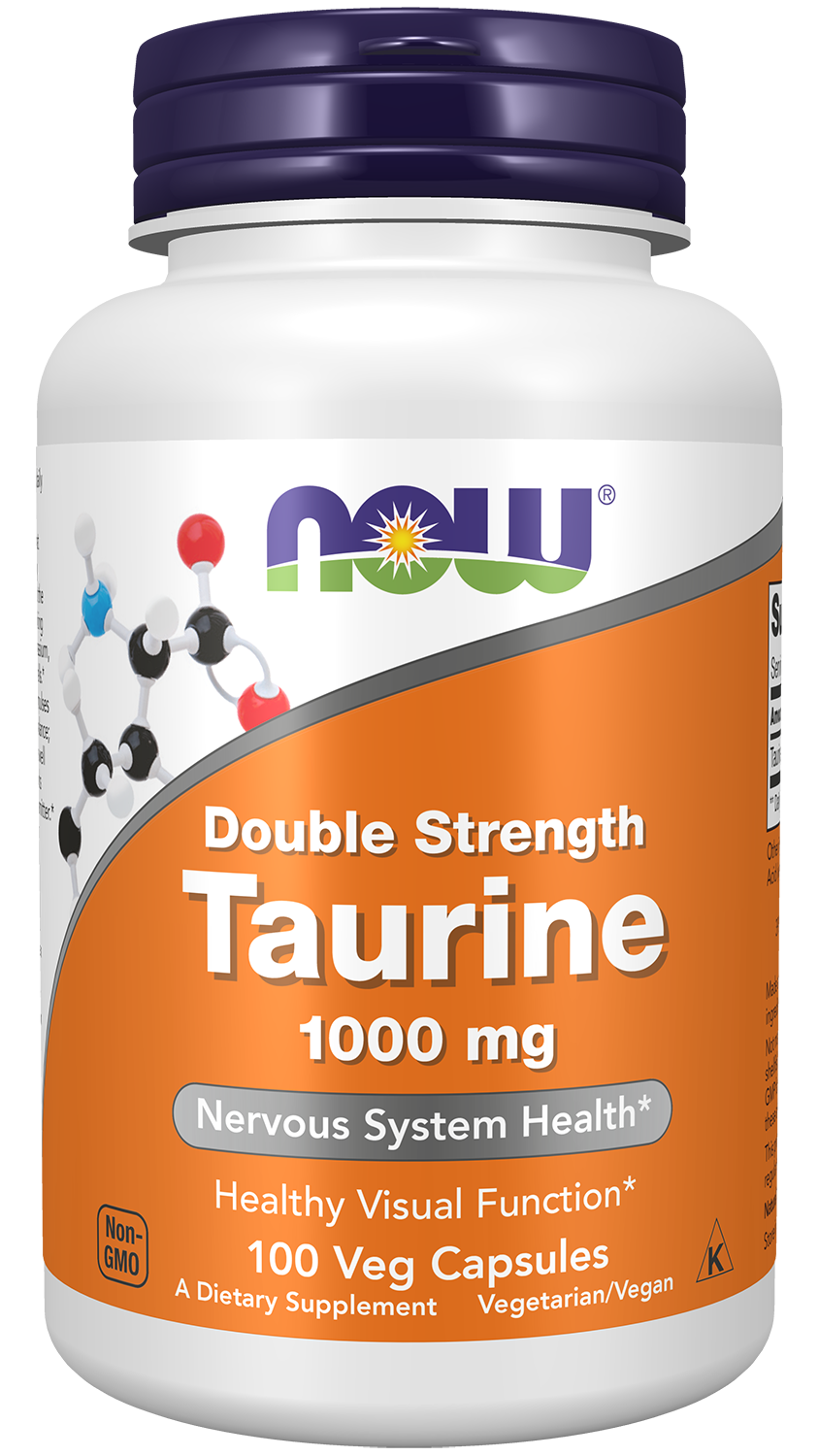 Taurine, 1000mg Double Strength - 250 vcaps