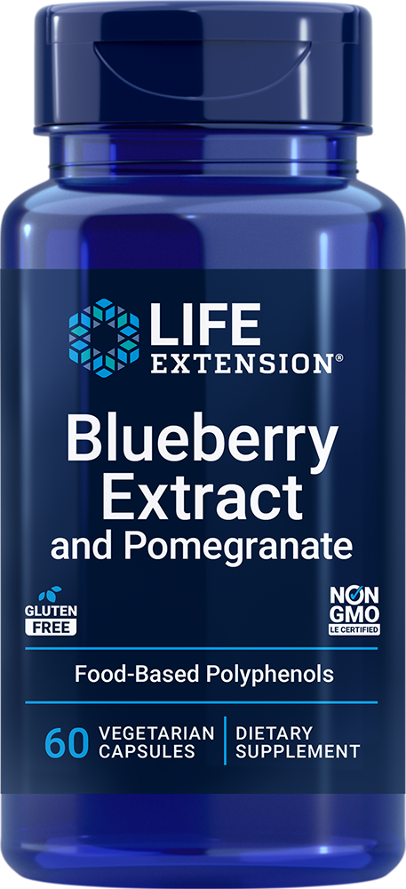 Blueberry Extract with Pomegranate - 60 vcaps