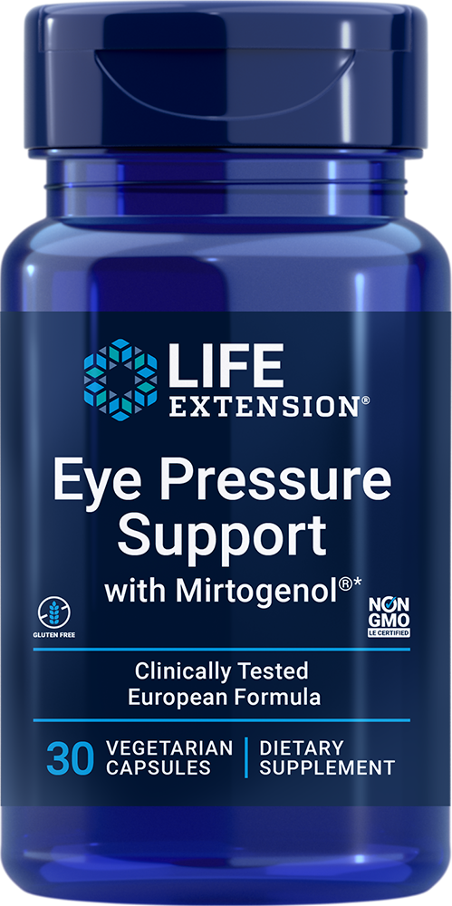 Eye Pressure Support with Mirtogenol - 30 vcaps