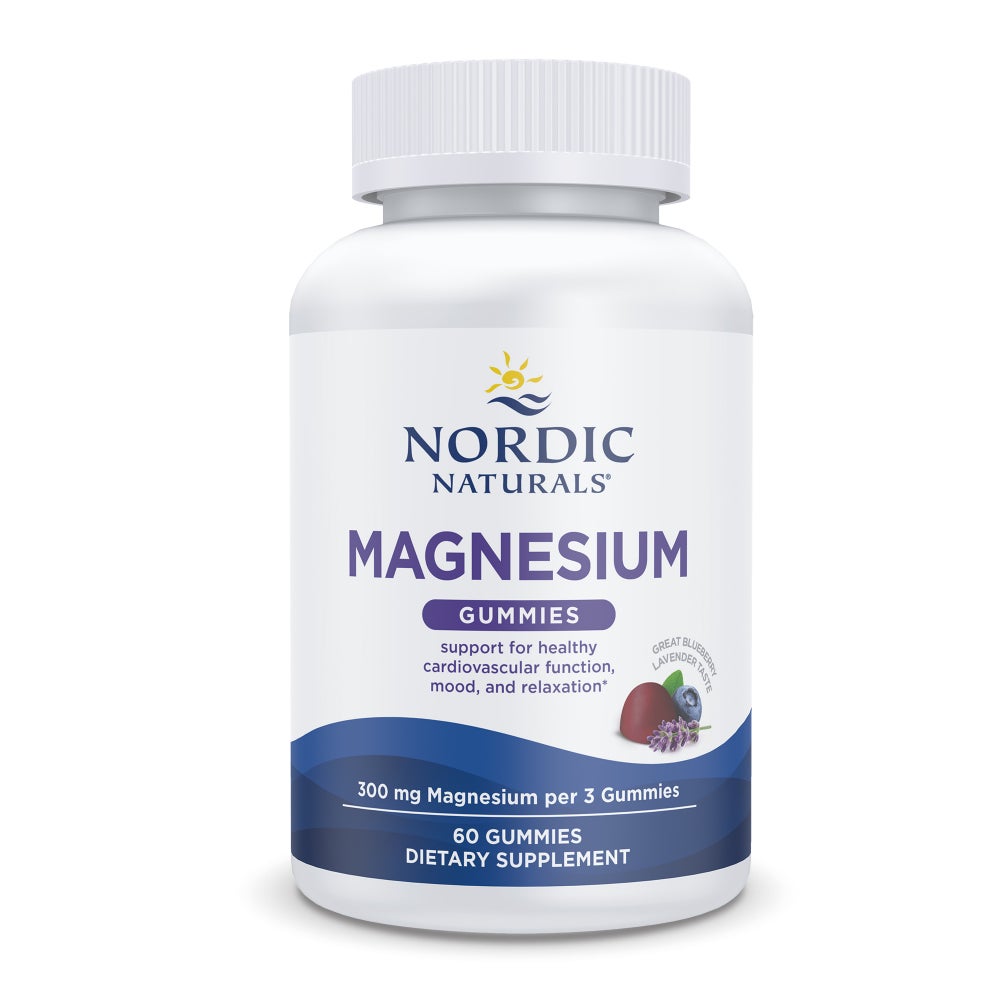 Magnesium Gummies, Blueberry Lavender - 60 gummies