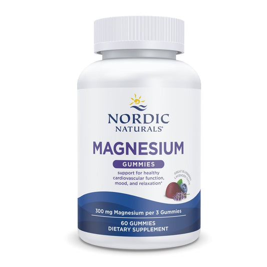 Magnesium Gummies, Blueberry Lavender - 60 gummies