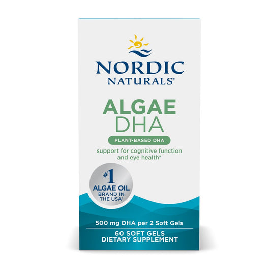 Algae DHA, 500mg - 60 softgels
