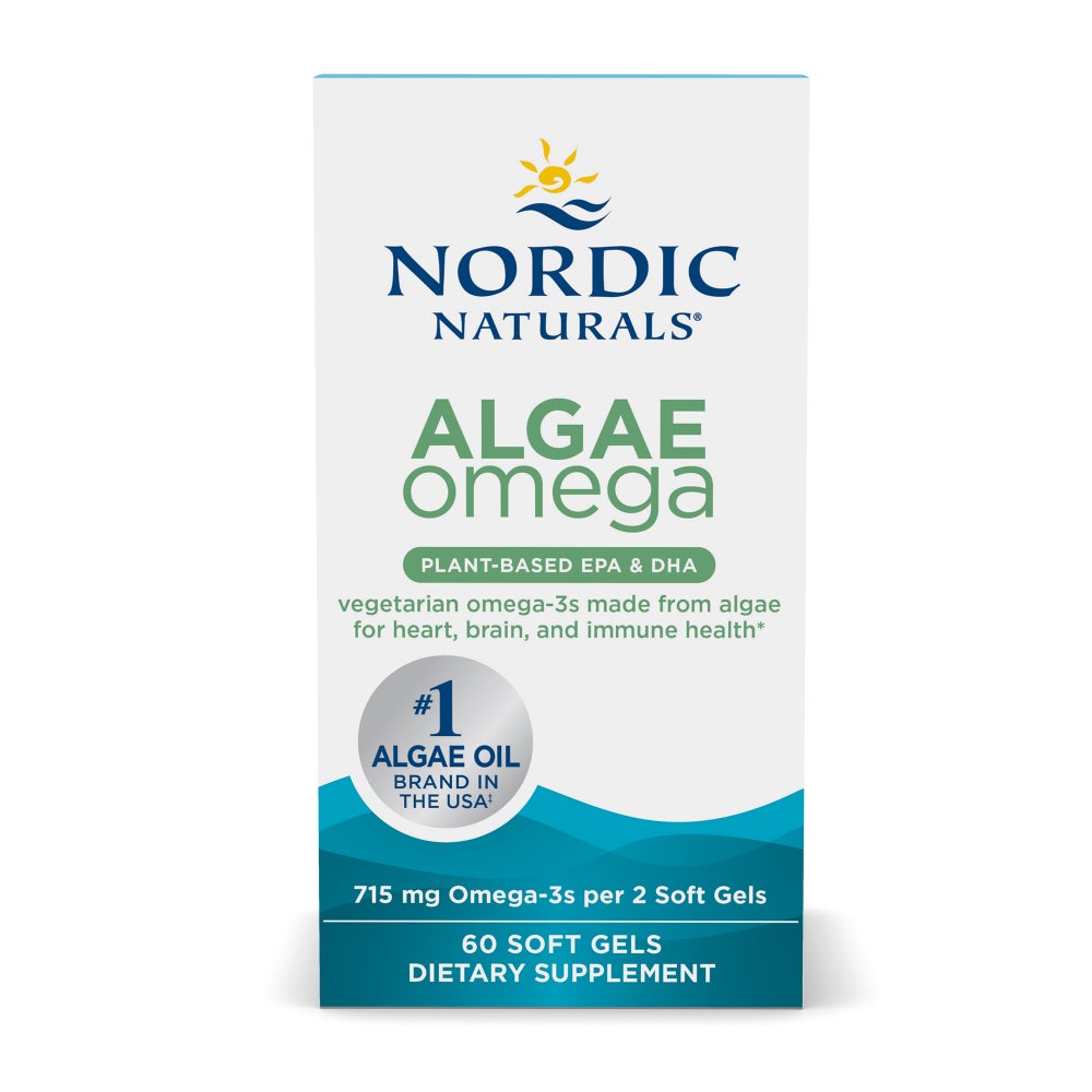 Algae Omega, 715mg Omega 3 - 120 softgels