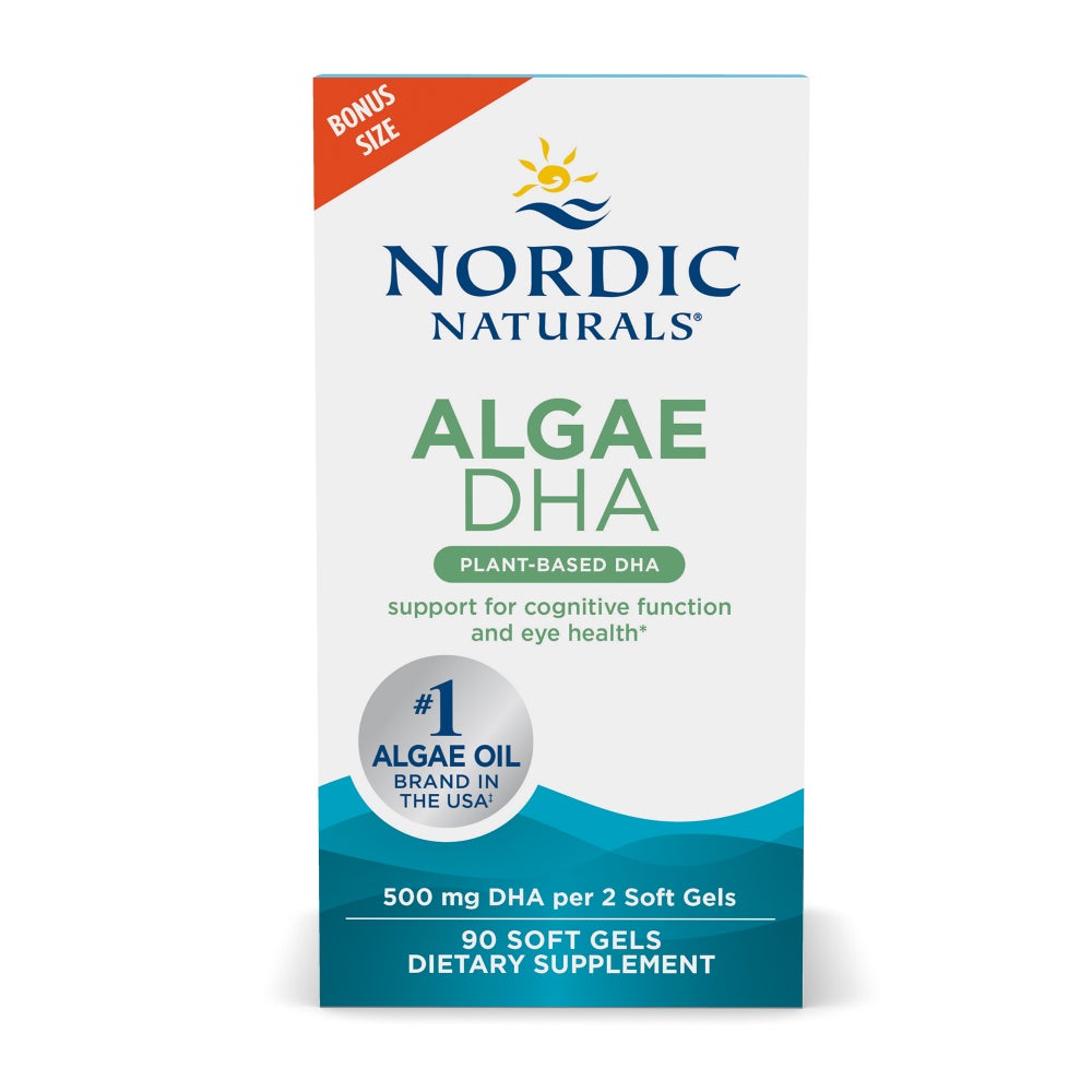 Algae DHA, 500mg - 60 softgels