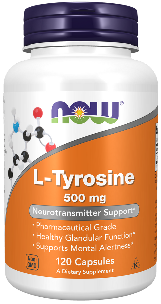 L-Tyrosine, 500mg - 120 caps