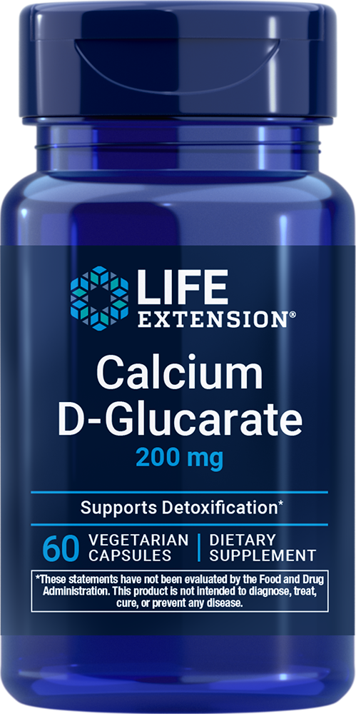 Calcium D-Glucarate, 200mg - 60 vcaps