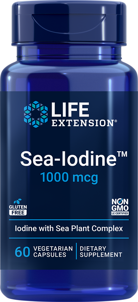 Sea Iodine, 1000mcg - 60 vcaps