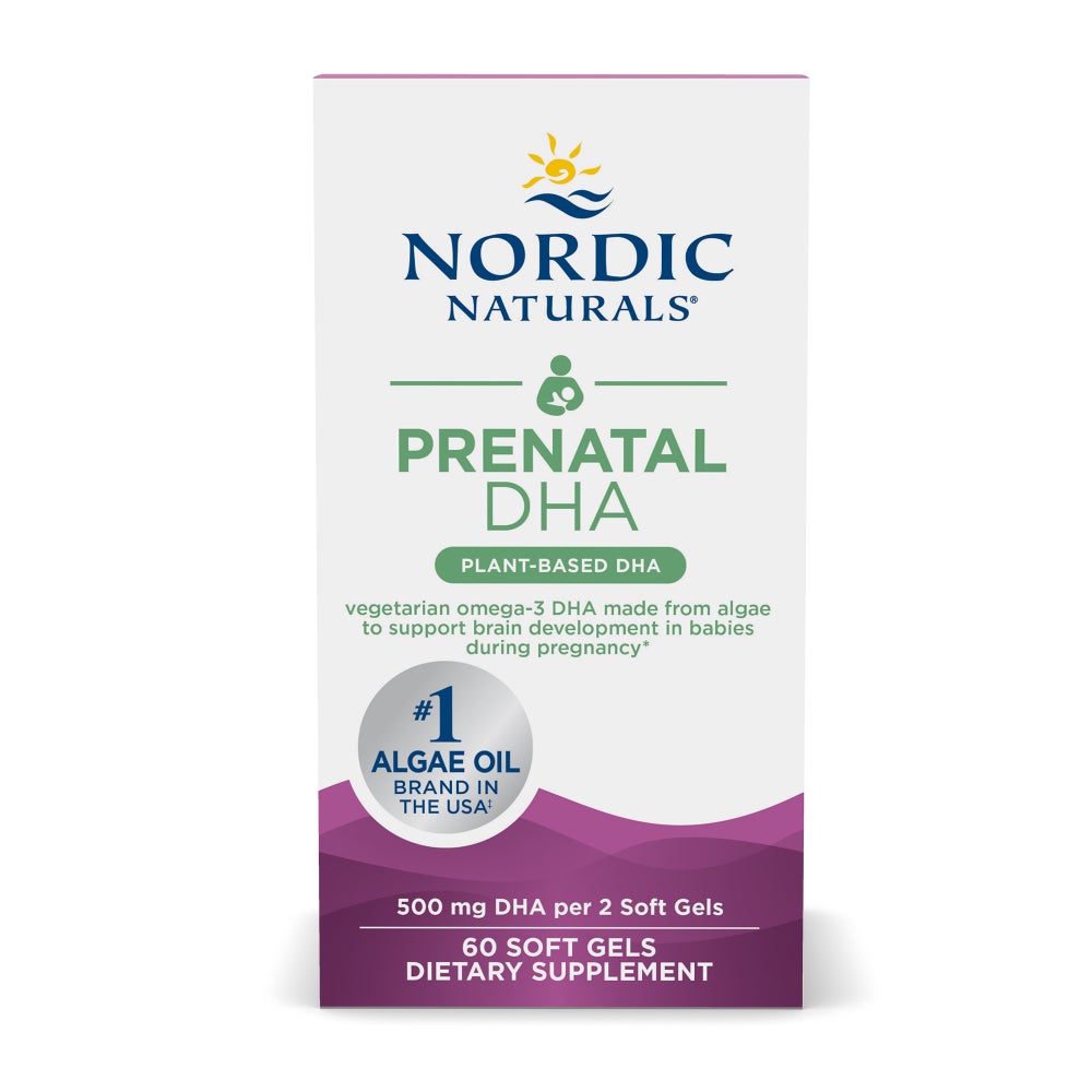 Prenatal DHA Vegan, 500mg - 60 softgels