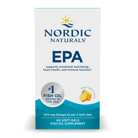 EPA, 1210mg Lemon - 60 softgels