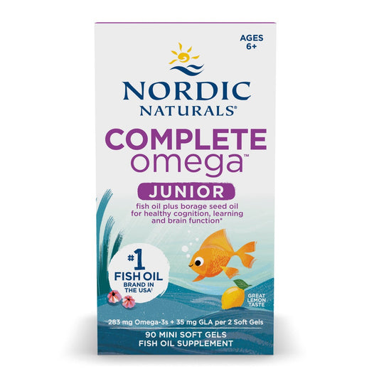Complete Omega Junior, 283mg Lemon - 90 mini softgels