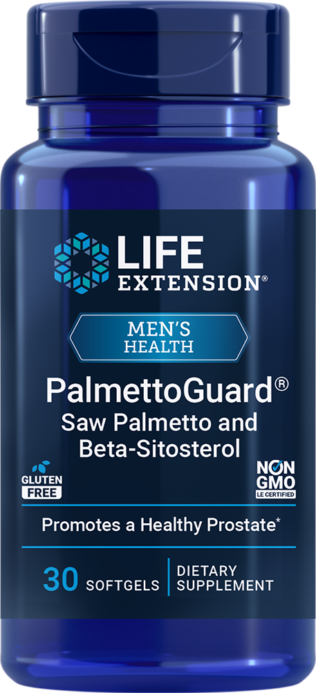 PalmettoGuard Saw Palmetto with Beta-Sitosterol - 30 softgels