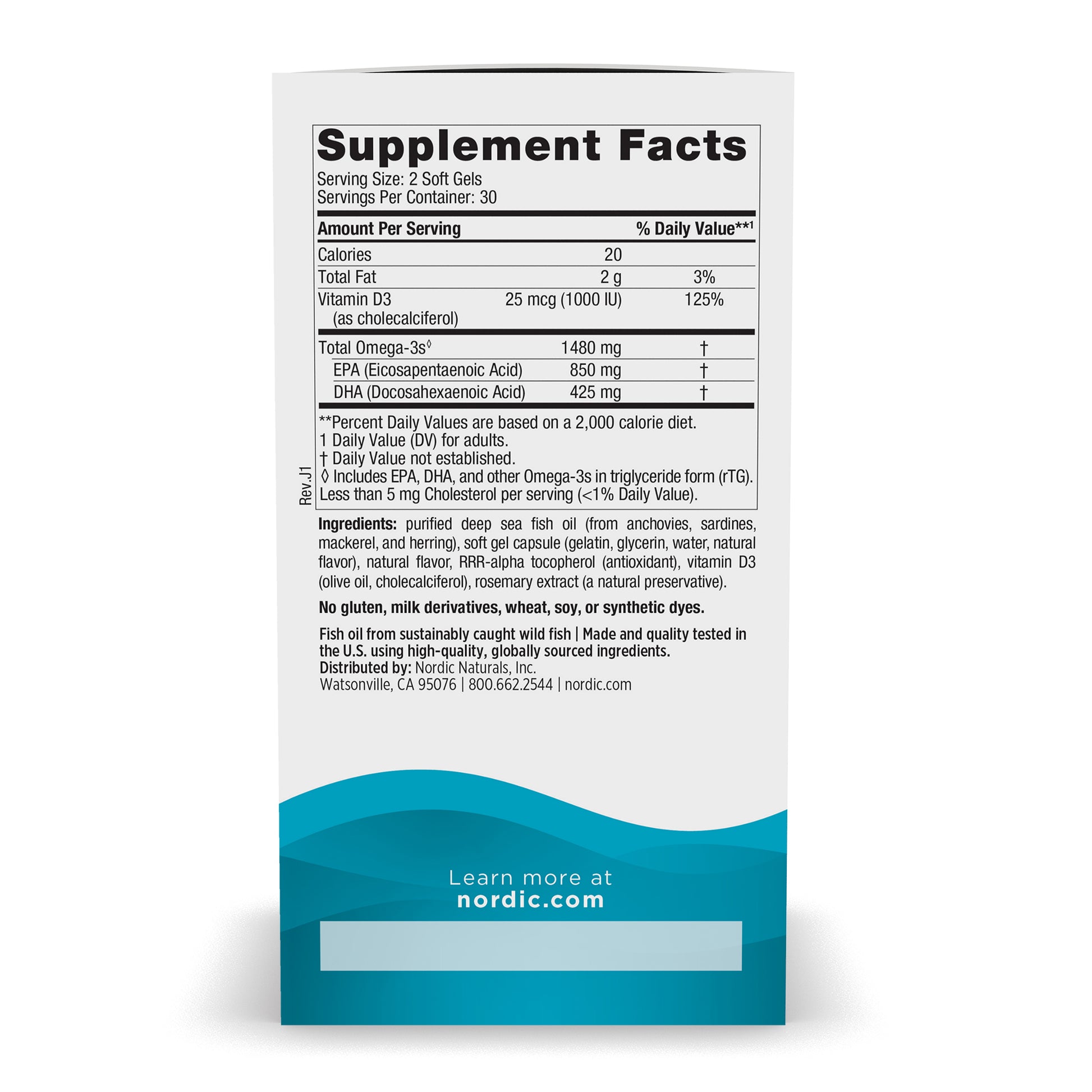 Ultimate Omega Xtra, 3400mg Lemon - 237 ml.