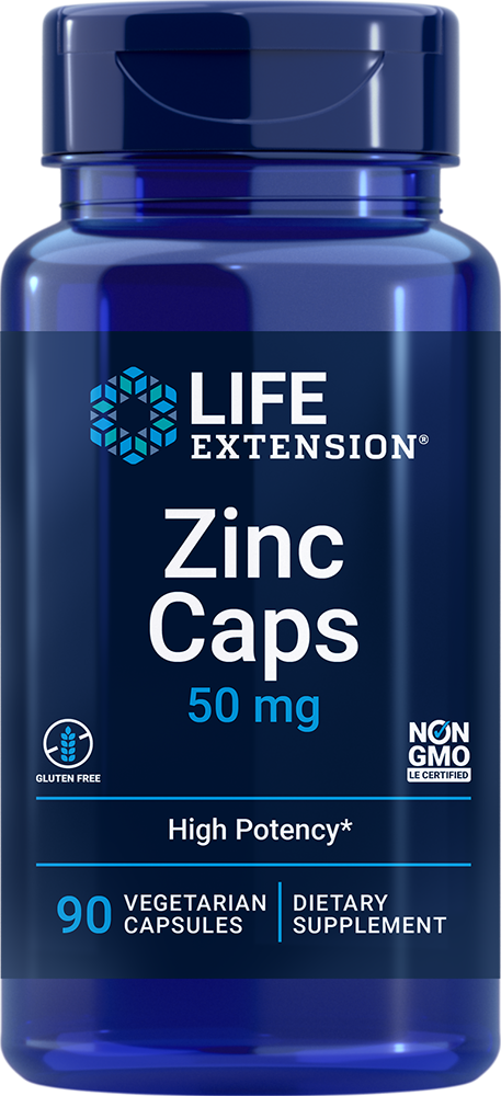 Zinc Caps, 50mg - 90 vcaps