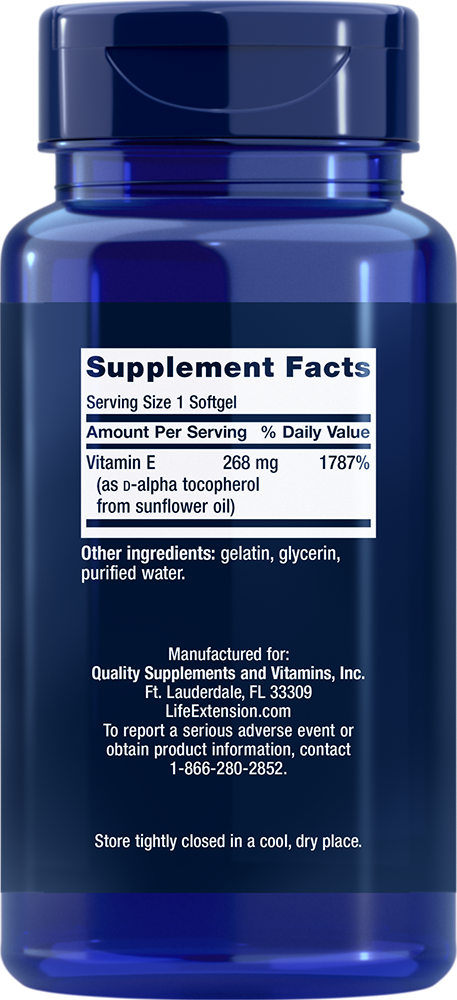 Super Vitamin E, 268mg - 90 softgels