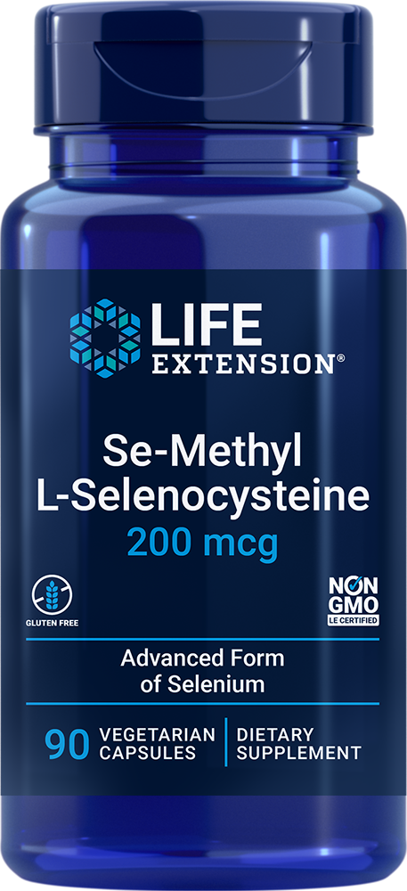 Se-Methyl L-Selenocysteine, 200mcg - 90 vcaps