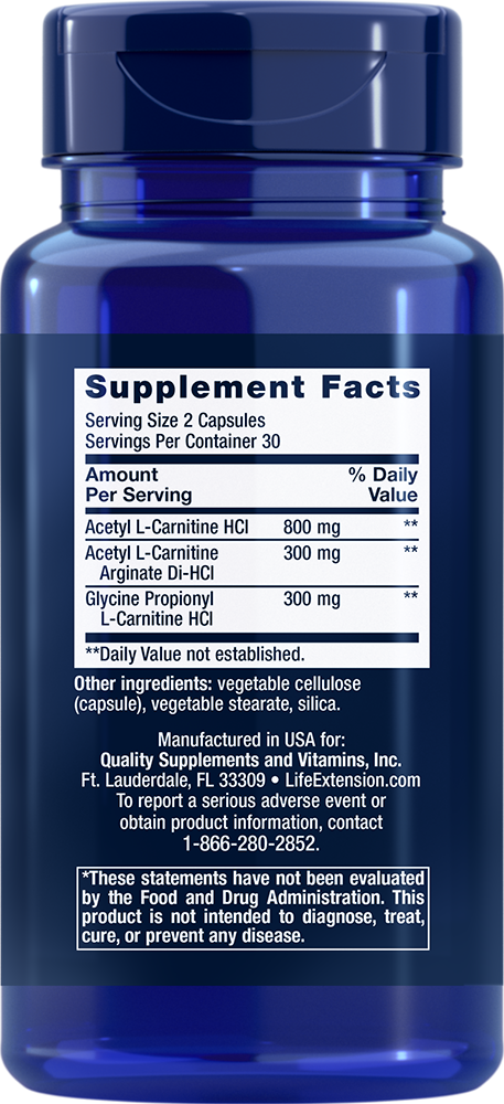 Optimized Carnitine - 60 caps