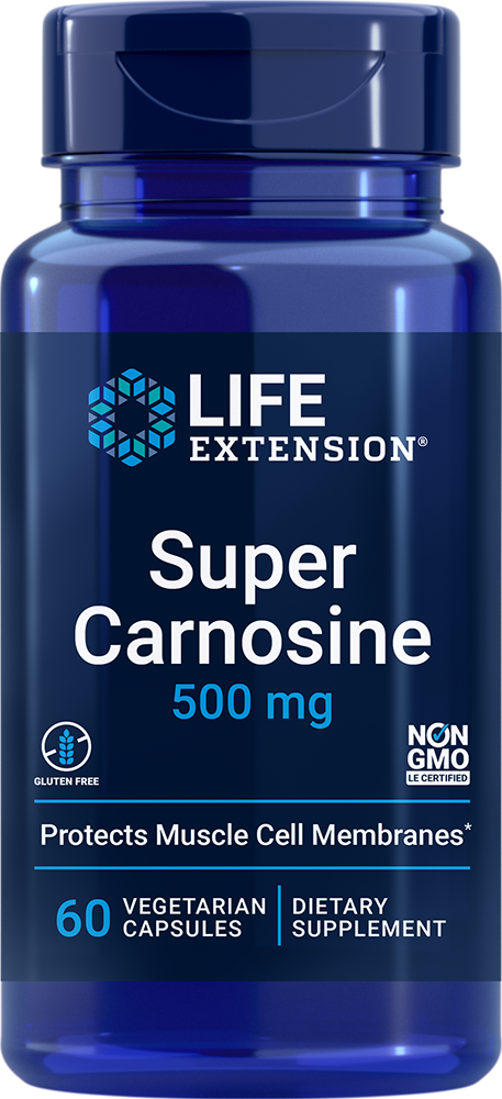 Super Carnosine, 500mg - 60 vcaps