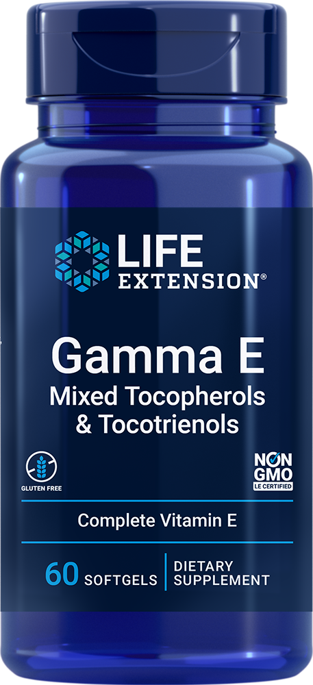 Gamma E Mixed Tocopherols & Tocotrienols - 60 softgels