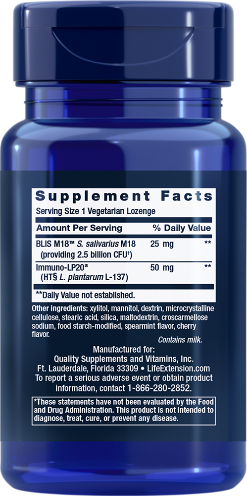 Florassist Oral Hygiene - 30 vegetarian lozenges