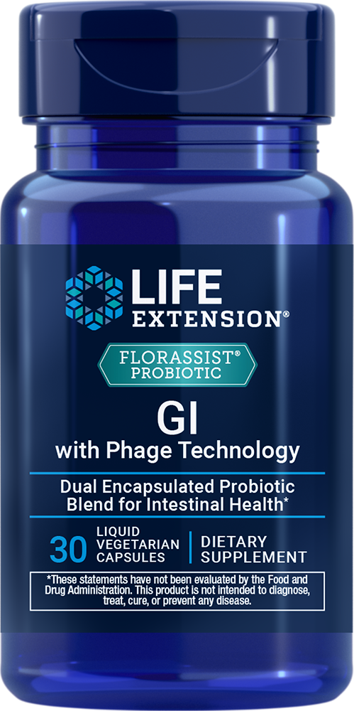 Florassist GI with Phage Technology - 30 liquid vcaps