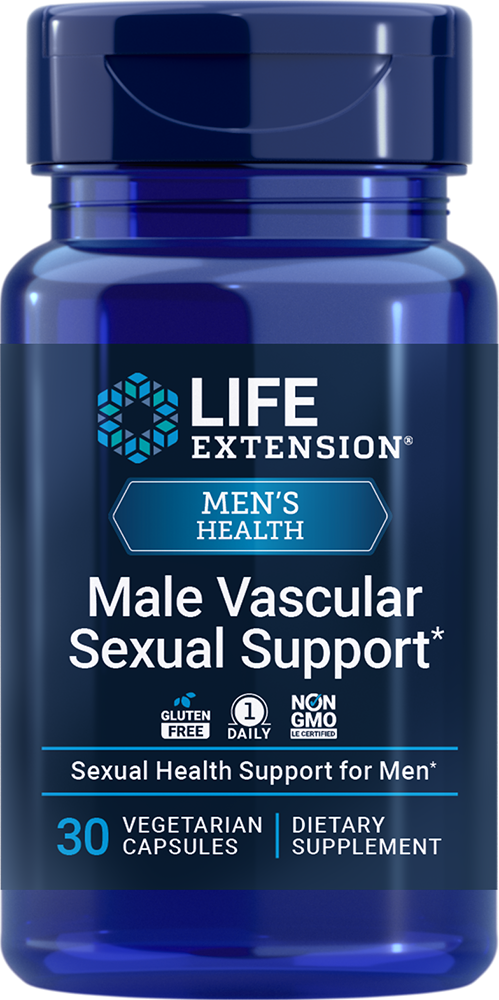 Male Vascular Sexual Support - 30 vcaps