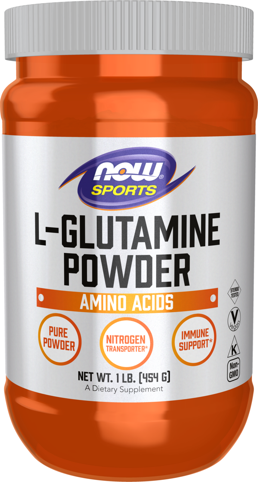 L-Glutamine, Powder - 454g