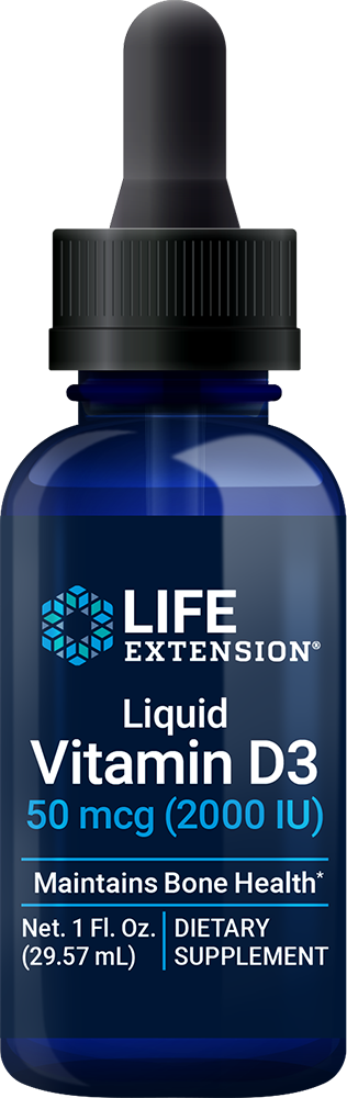 Liquid Vitamin D3, 50mcg - 29 ml.