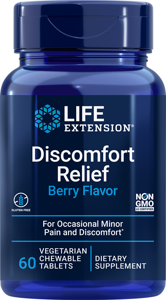PEA Discomfort Relief - 60 chewable tablets