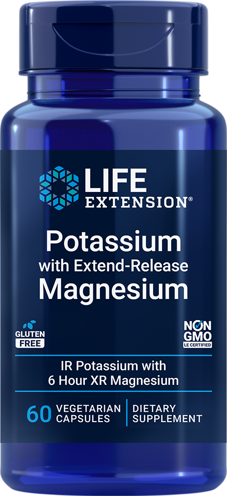 Potassium with Extend-Release Magnesium - 60 vcaps