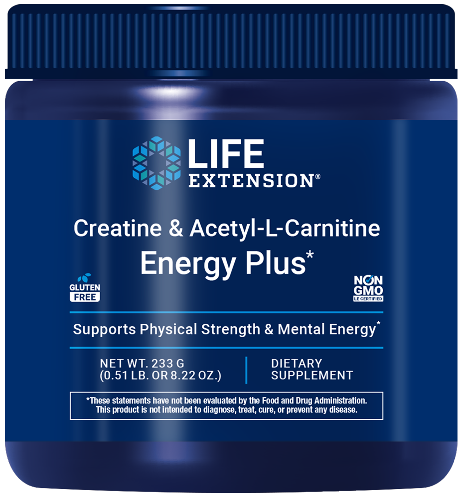 Creatine & Acetyl-L-Carnitine Energy Plus - 233g