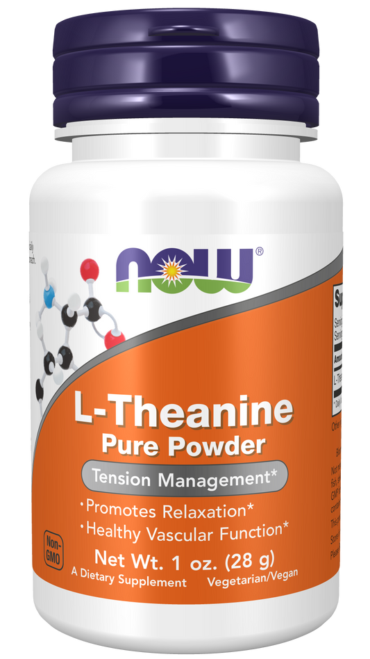 L-Theanine, Pure Powder - 28g