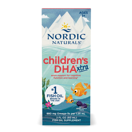 Children's DHA Xtra Fish Oil, 636mg Berry Punch - 90 mini softgels