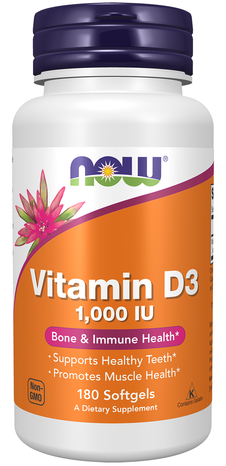 Vitamin D-3, 1000 IU - 360 softgels