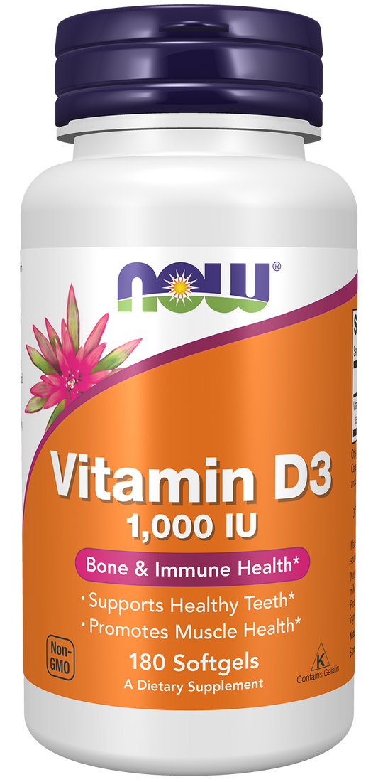 Vitamin D-3, 1000 IU - 360 softgels