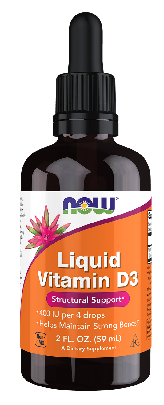 Vitamin D-3 Liquid, 400 IU - 59 ml.