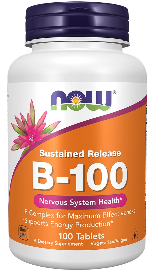 Vitamin B-100 Sustained Release - 100 tabs