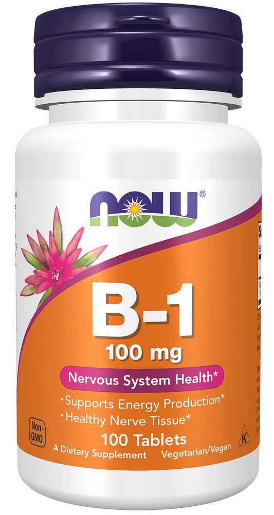 Vitamin B-1 Thiamine, 100mg - 100 tabs