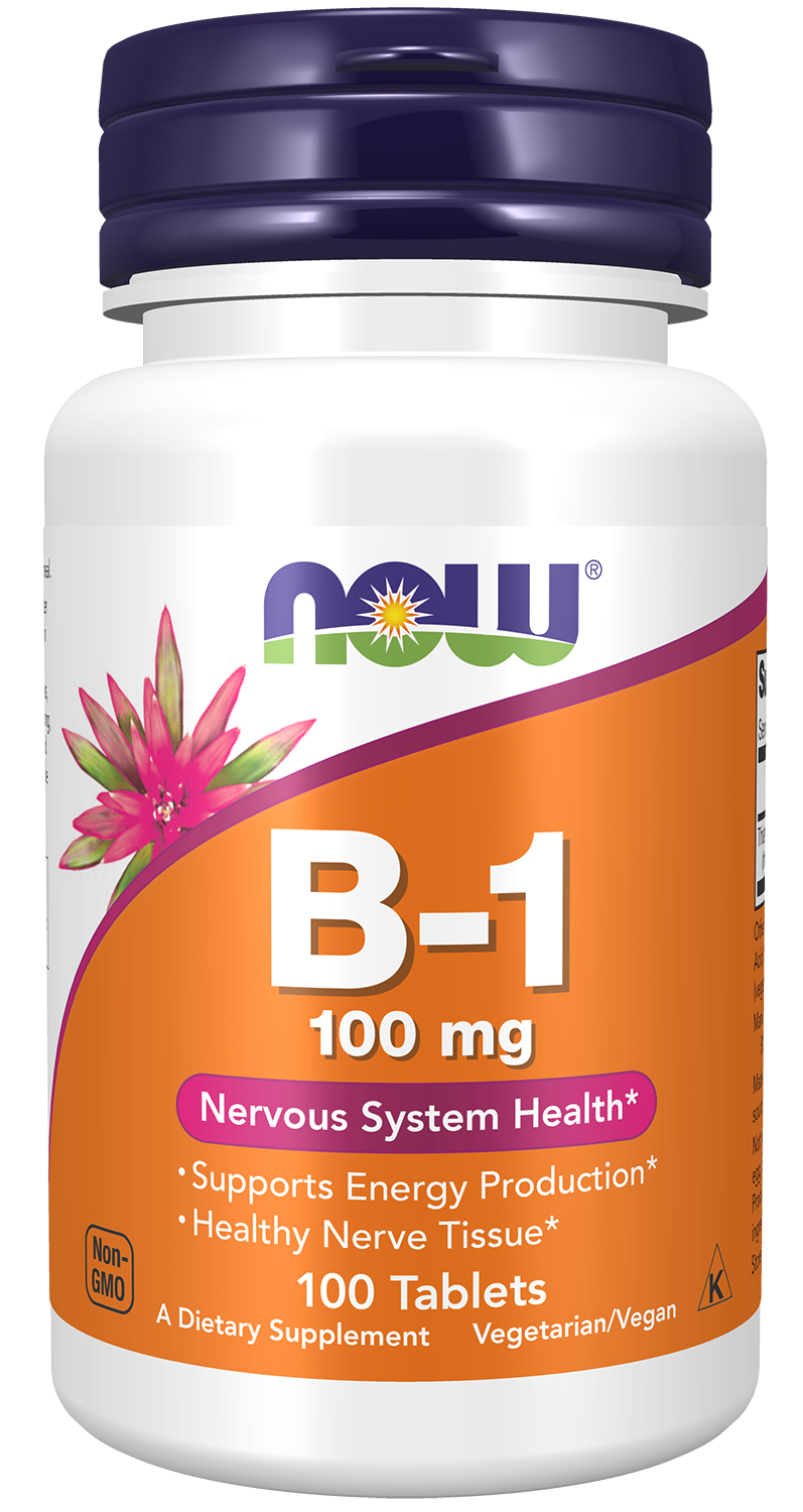 Vitamin B-1 Thiamine, 100mg - 100 tabs