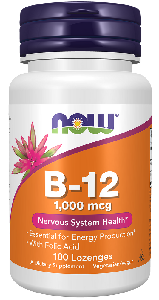 Vitamin B-12, 1000mcg - 100 lozenges